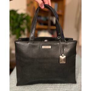 Leather handbag By Evan Picone